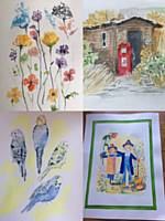Just a selection of water colour paintings Judy Hirst has done over the past few years at Milnrow Art Group… everyone is welcome to come and see what we do at this friendly, informal Friday morning session. Suitable for beginners and all abilities. Butter